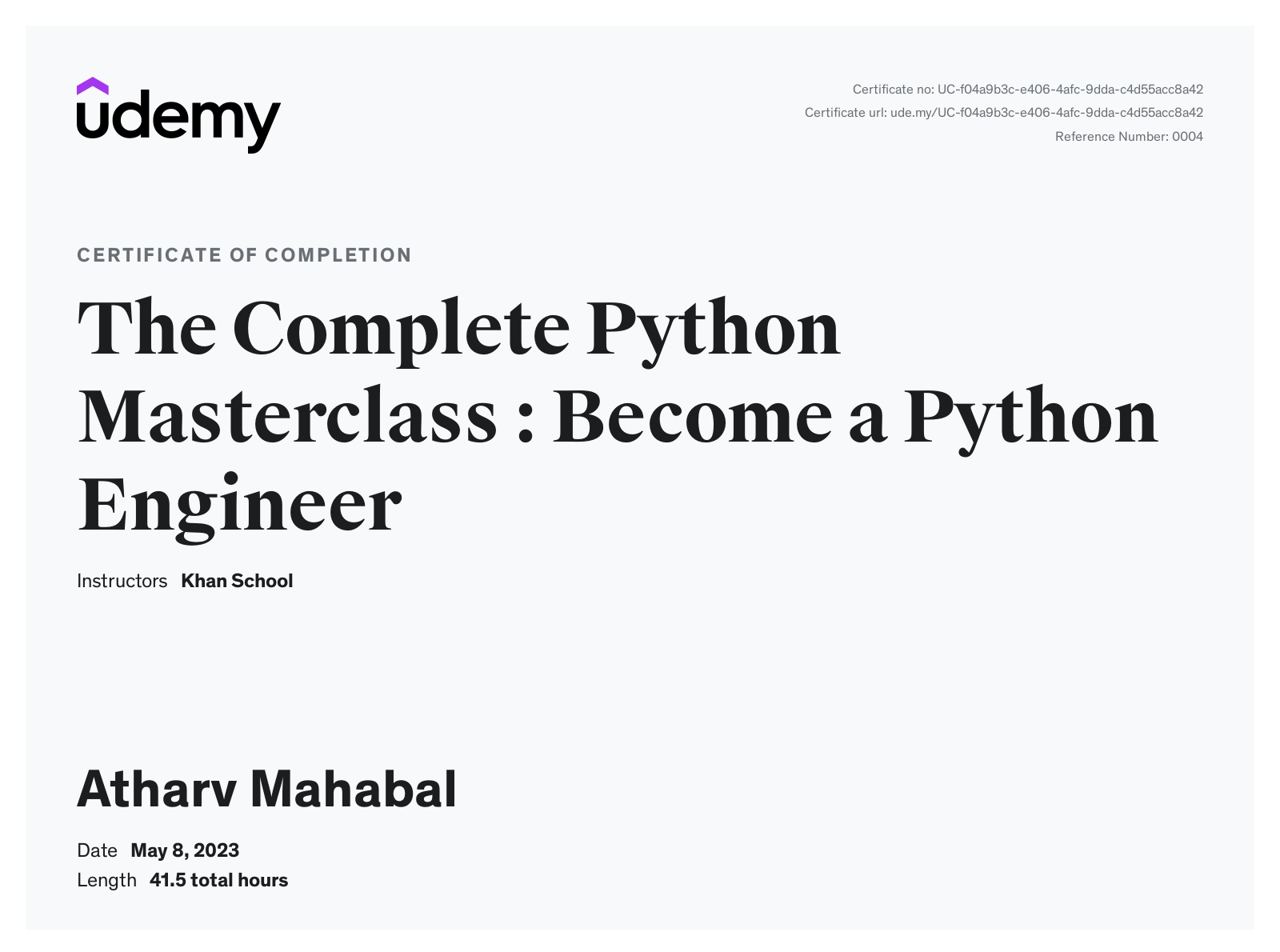 Udemy-Python